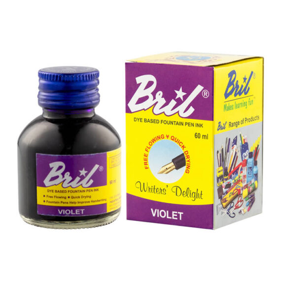 Tinta para Caneta Tinteiro Bril Violeta 60ml